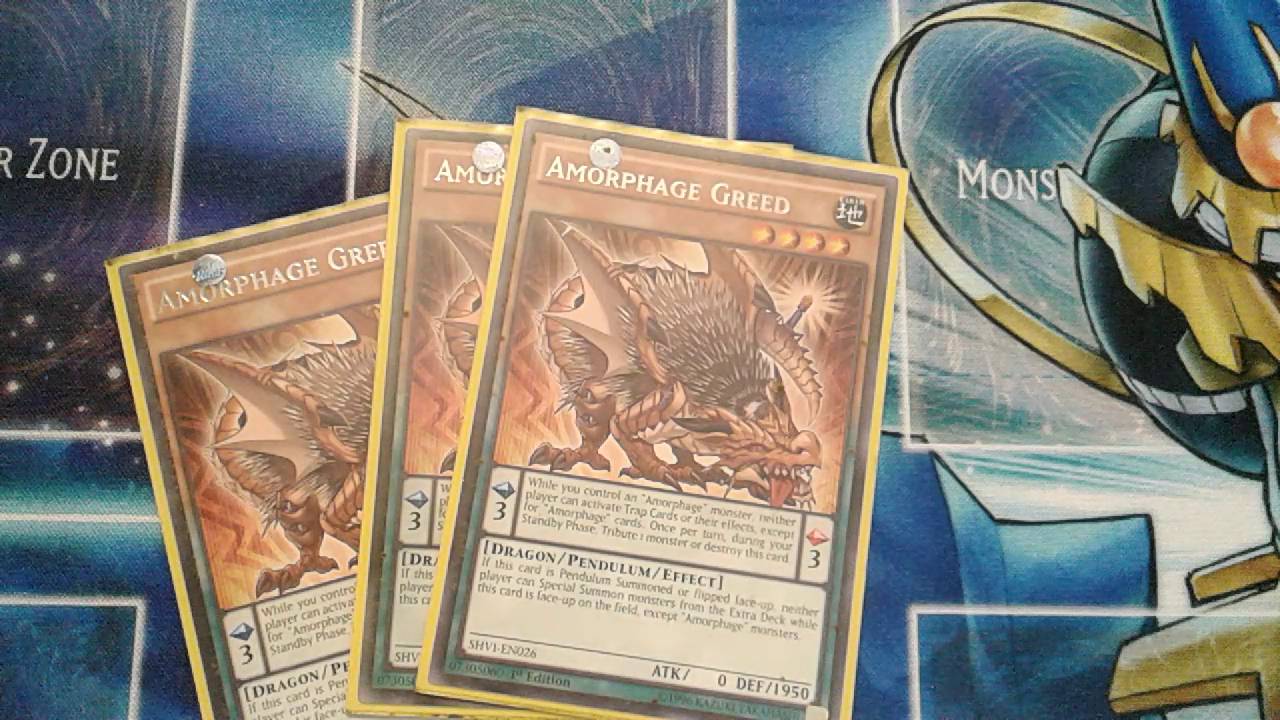 Yugioh, 1st place, locals, amorphage deck profile!!!