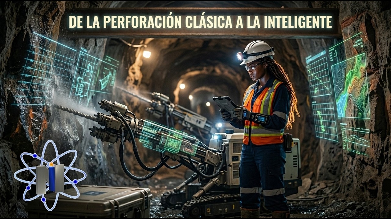 PERFORACIÓN minera⚒️: De lo tradicional a la perforación INTELIGENTE|Curso🆓GRATUITO💻Online