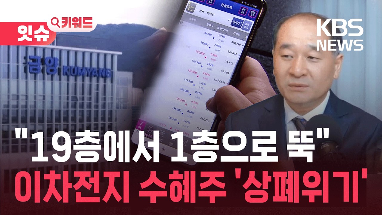 &ldquo;19만 원에서 1만 원 됐다&rdquo;&hellip;금양, 상장폐지 위기 [잇슈 키워드] / KBS  2026.03.26.