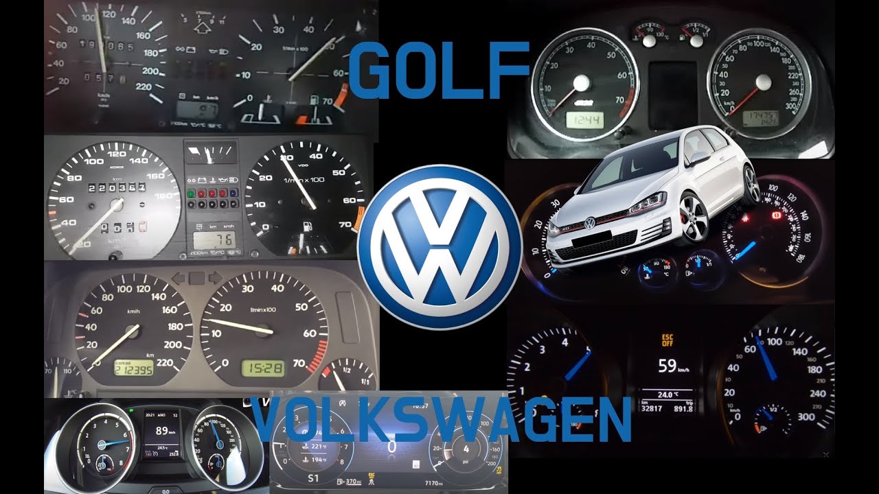 VW Golf Acceleration Comparison
