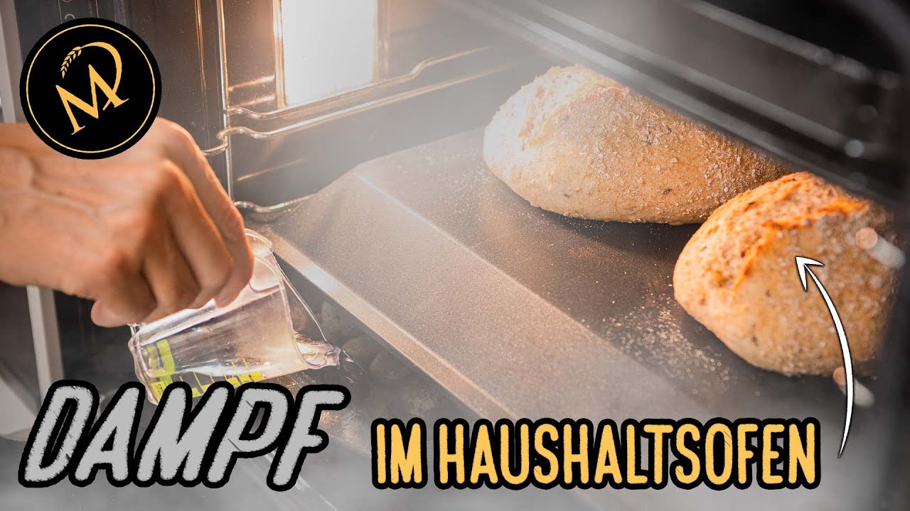 Dampf erzeugen im Haushaltsofen - so einfach geht's
