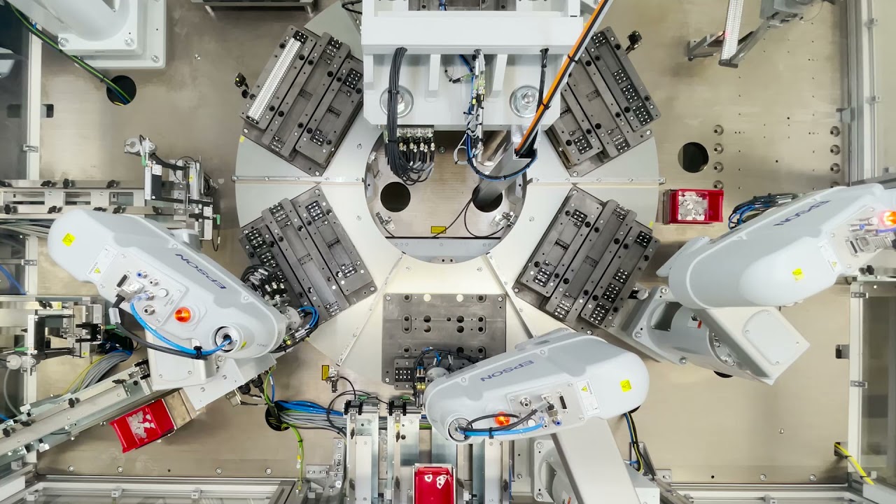 ZELTWANGER | Evaporator collector assembly machine | High end heat exchanger production