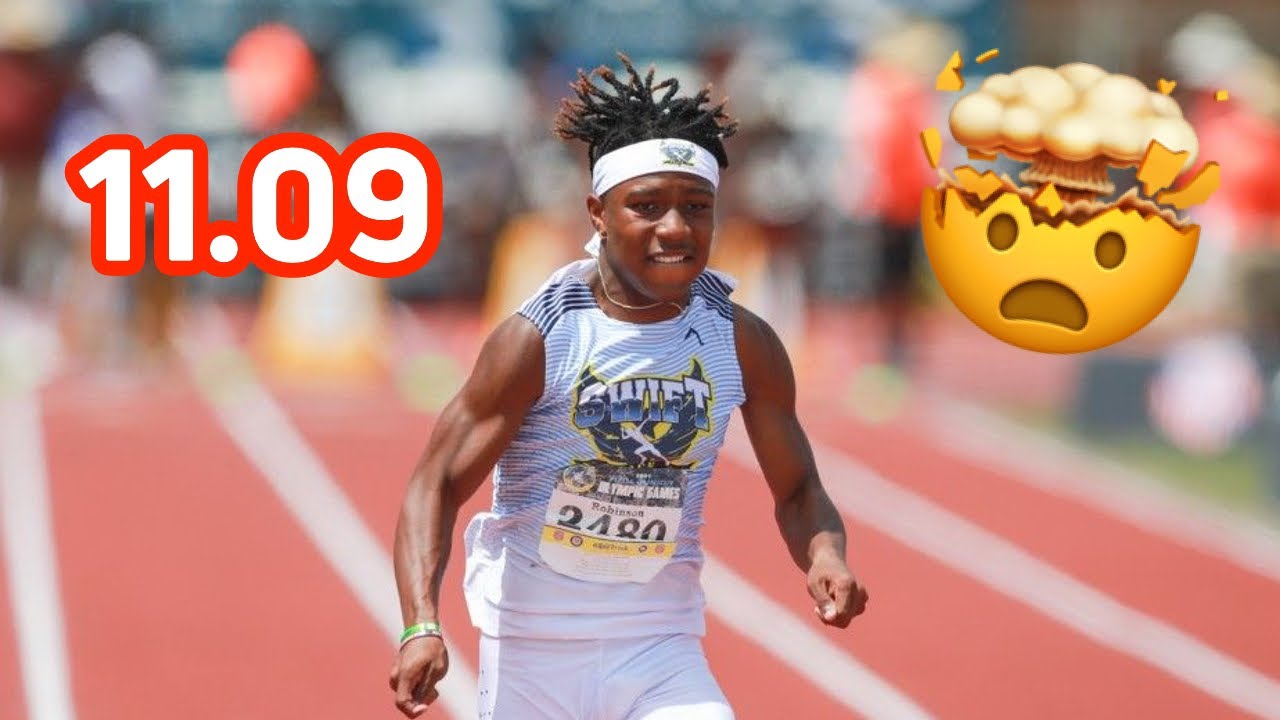 13-Year-Old Shatters 100m National Record