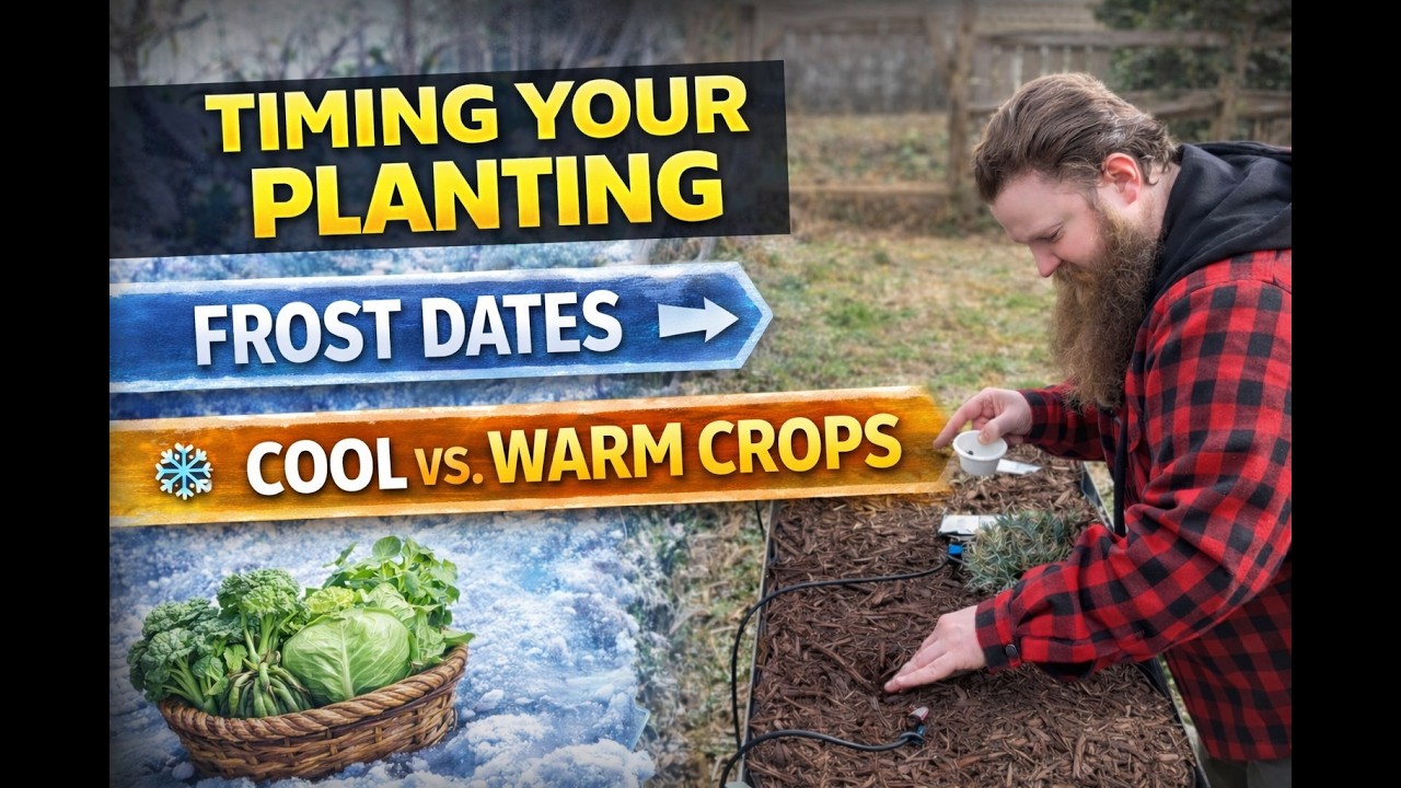 Winter Garden Planning: Timing Your Planting For Frost Dates, and Cool vs Warm Crops