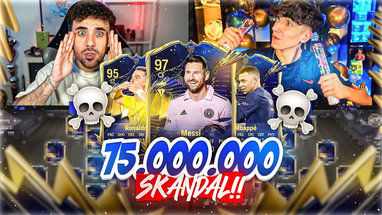 RIP!!☠️ 75 MIO COINS SBB🔥😱😱 EA FC 24