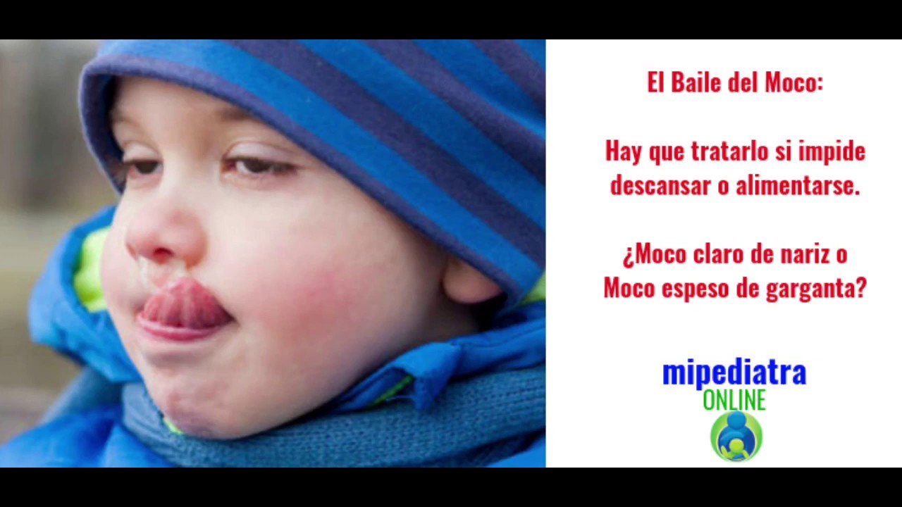 El baile del moco en niños. Cómo manejar el moco todo el invierno