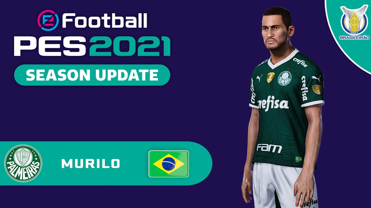 MURILO face+stats (Palmeiras) How to create in PES 2021