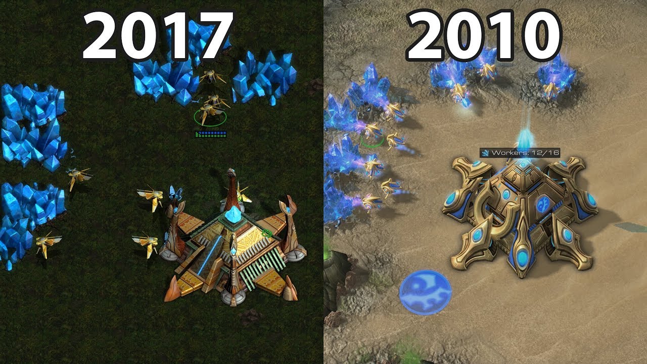 StarCraft Remastered vs StarCraft 2
