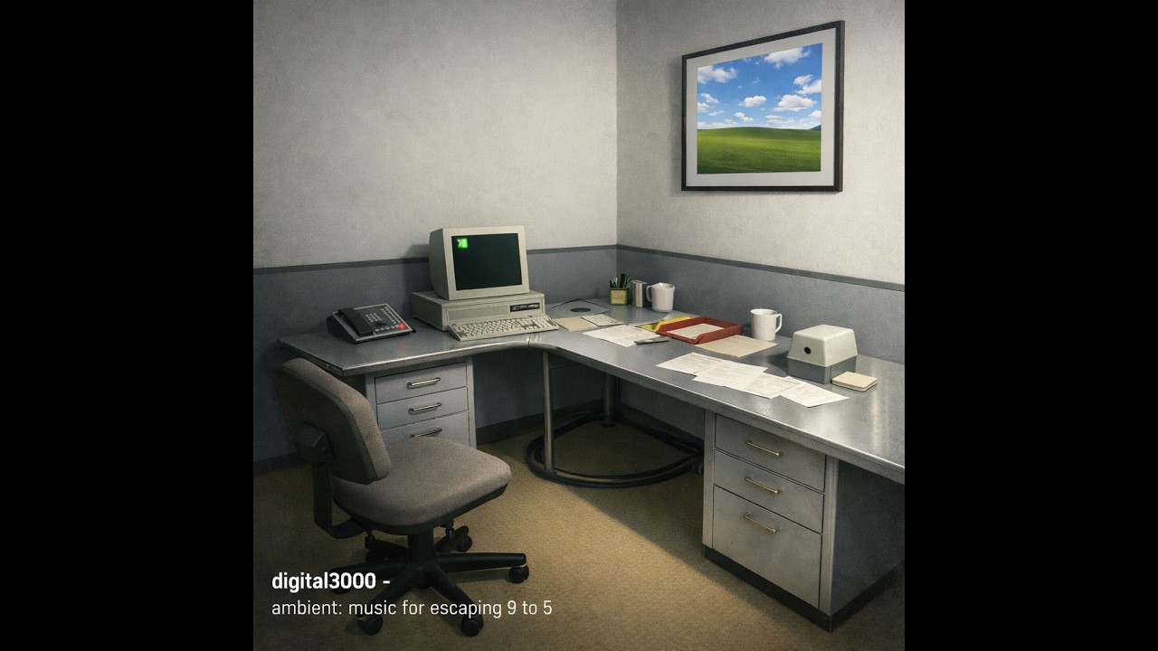 digital3000 - ambient: music for escaping 9 to 5 full album (drone, ambient, experimental, japanese)