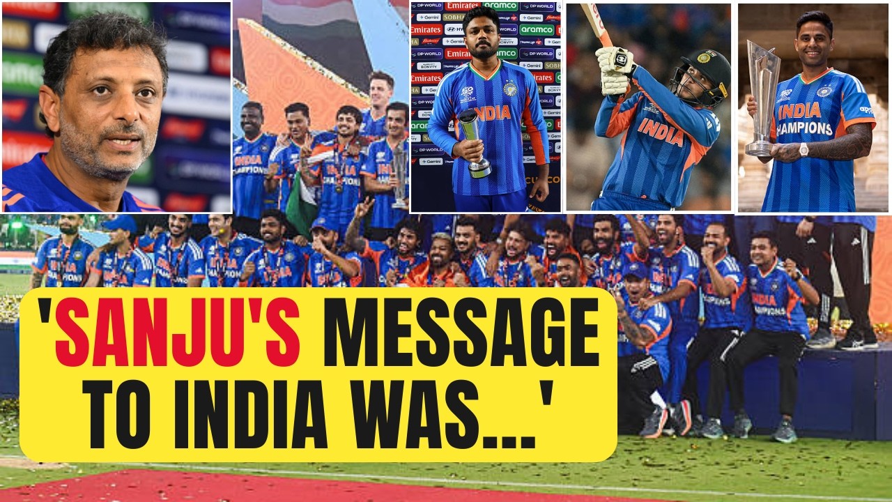 What was Sanju Samson's message on his form? How did Abhishek overcome rut? Sitanshu Kotak explains