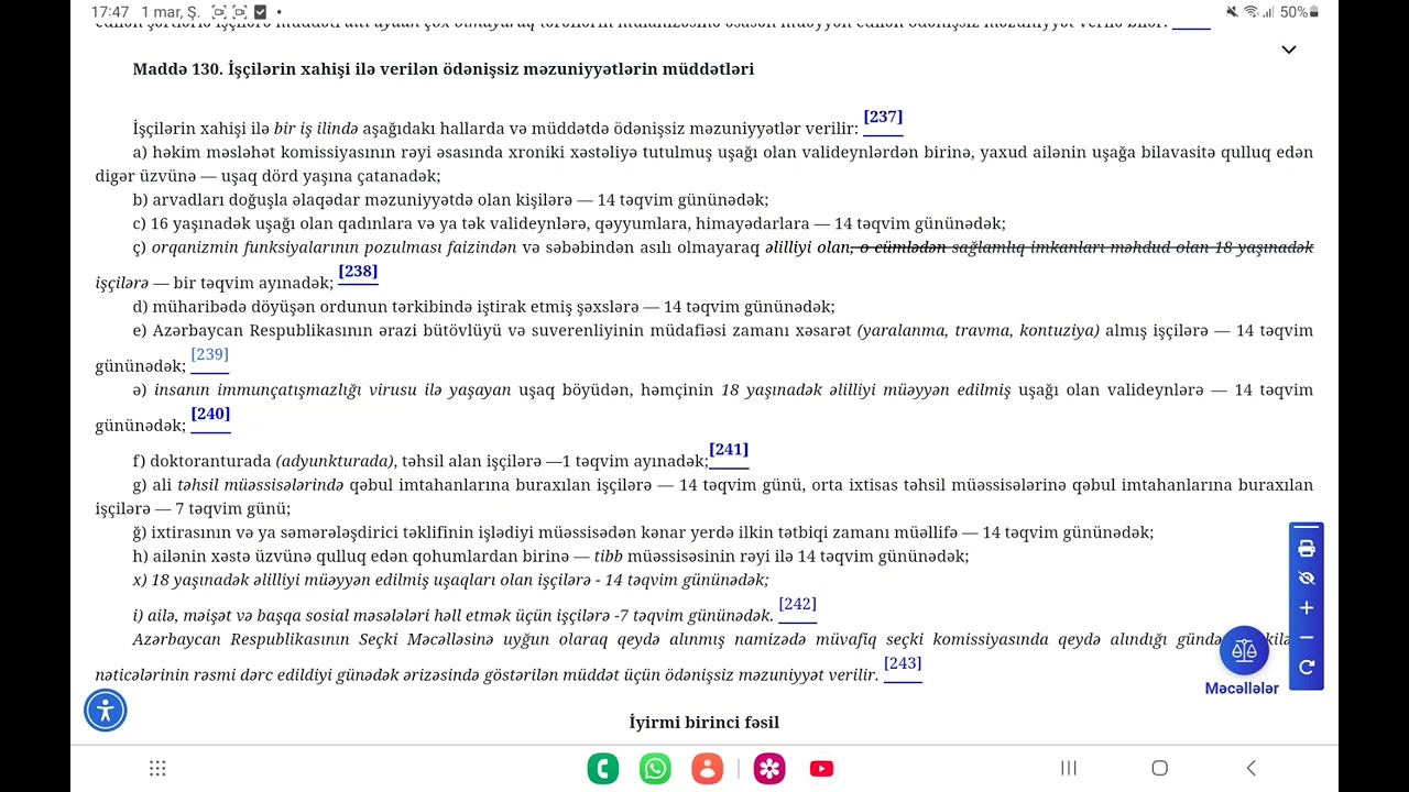 Direktor və müavinlərin işə qəbulu. Ödənişsiz  məzuniyyət
