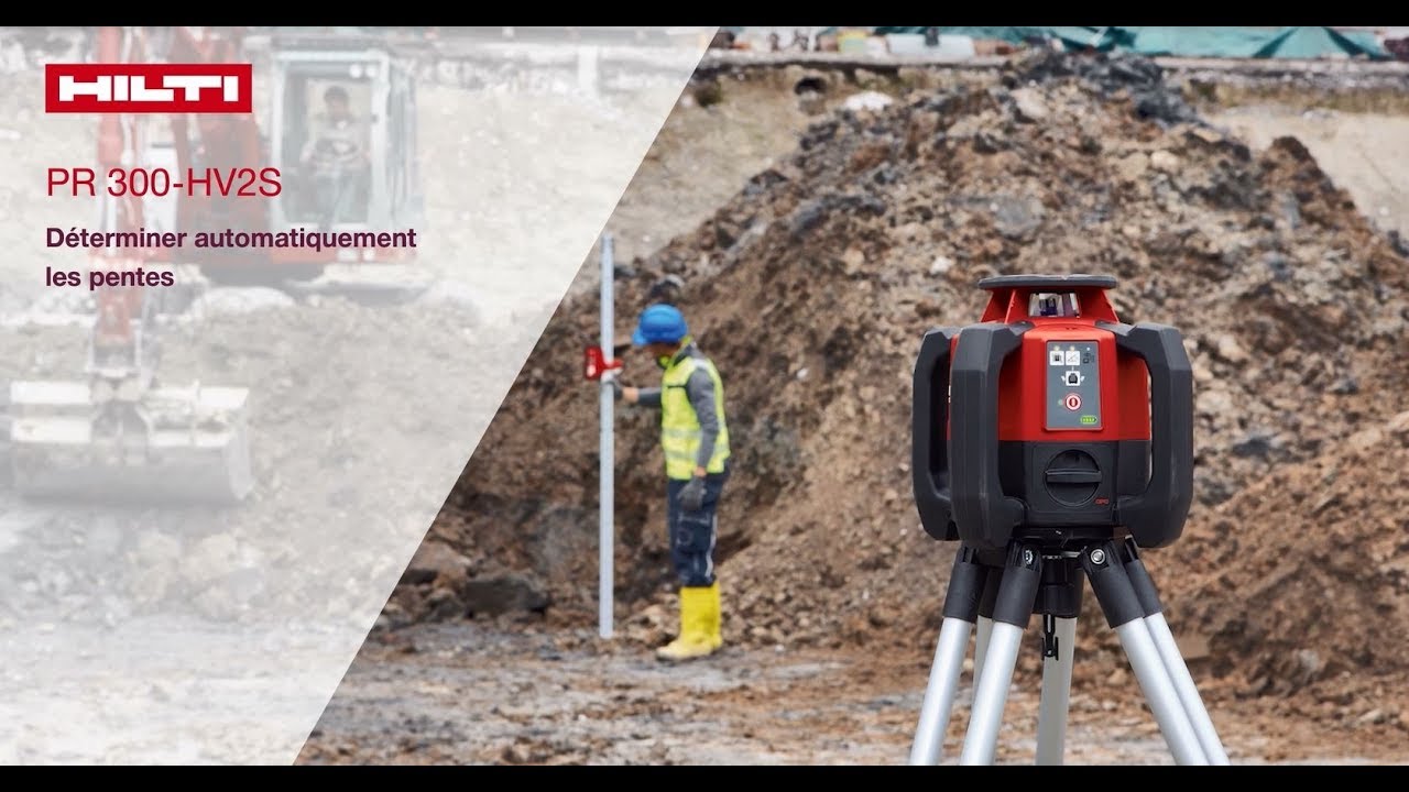 COMMENT déterminer automatiquement les pentes avec le PR 300-HV2S