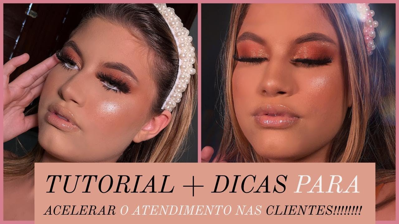 Maquiando Cliente [Fiz essa Make Profissional em 20 minutos]