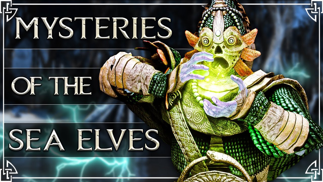 The Elves You Didn't See in Skyrim - The Unexplained Mystery of the Maormer - Elder Scrolls Lore