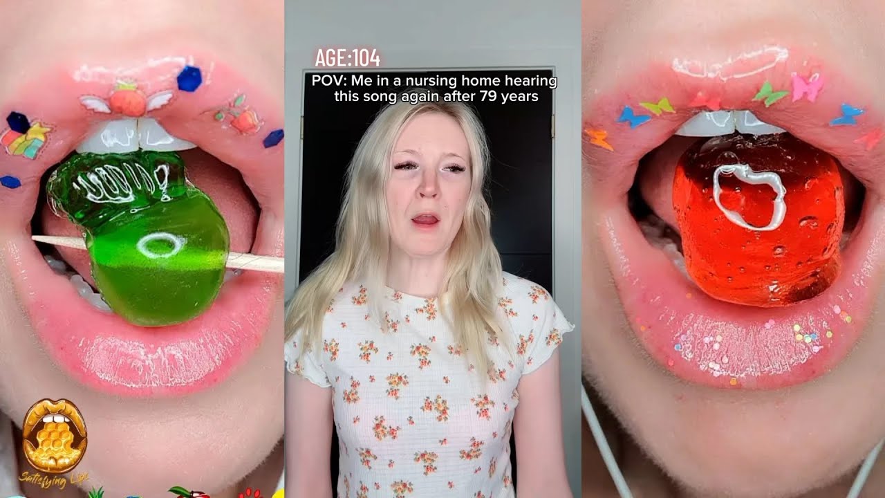 🍅 ASMR eating Storytime 💝 @Brianna Guidryy  @Brianna Mizura  💝 Funny Video  POVs Tiktok Part #96