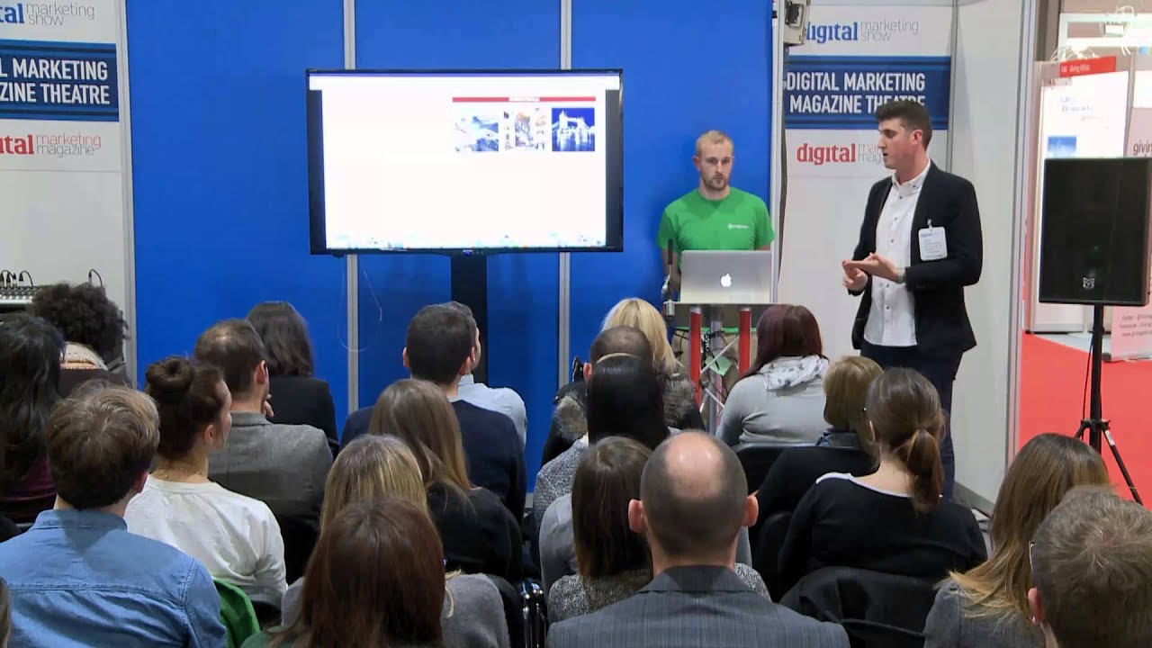 Lawrence Daffurn and Adam Desmond @ Digital Marketing Show 2014