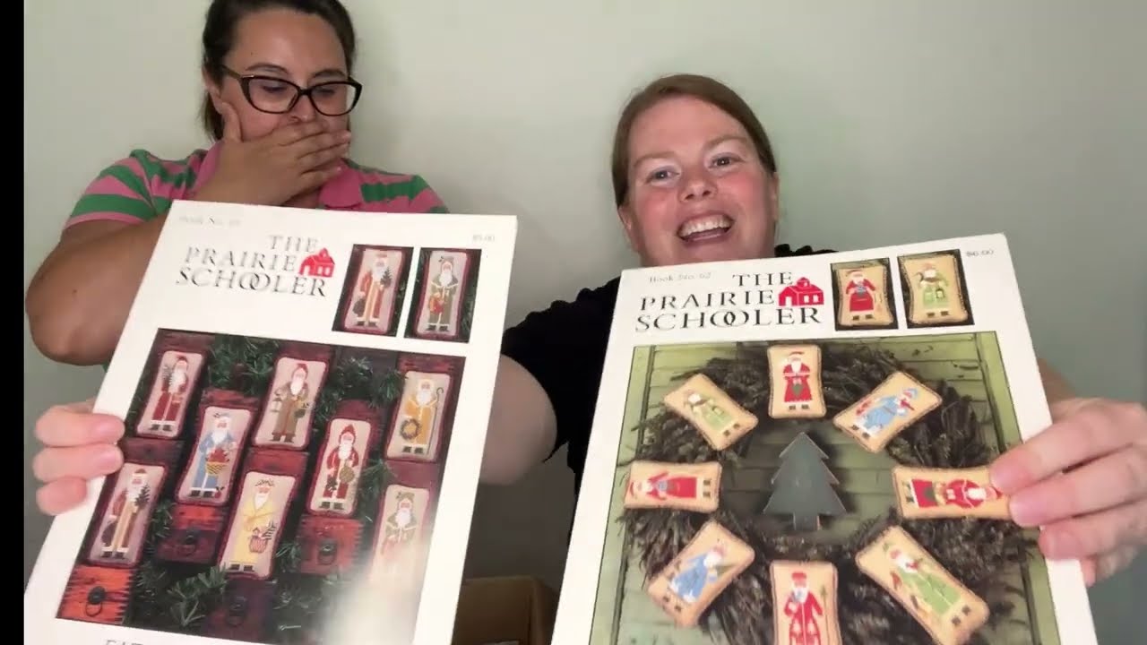 Flosstube Special ❤️ Blind Box Cross Stitch Pattern Unboxing Part 1