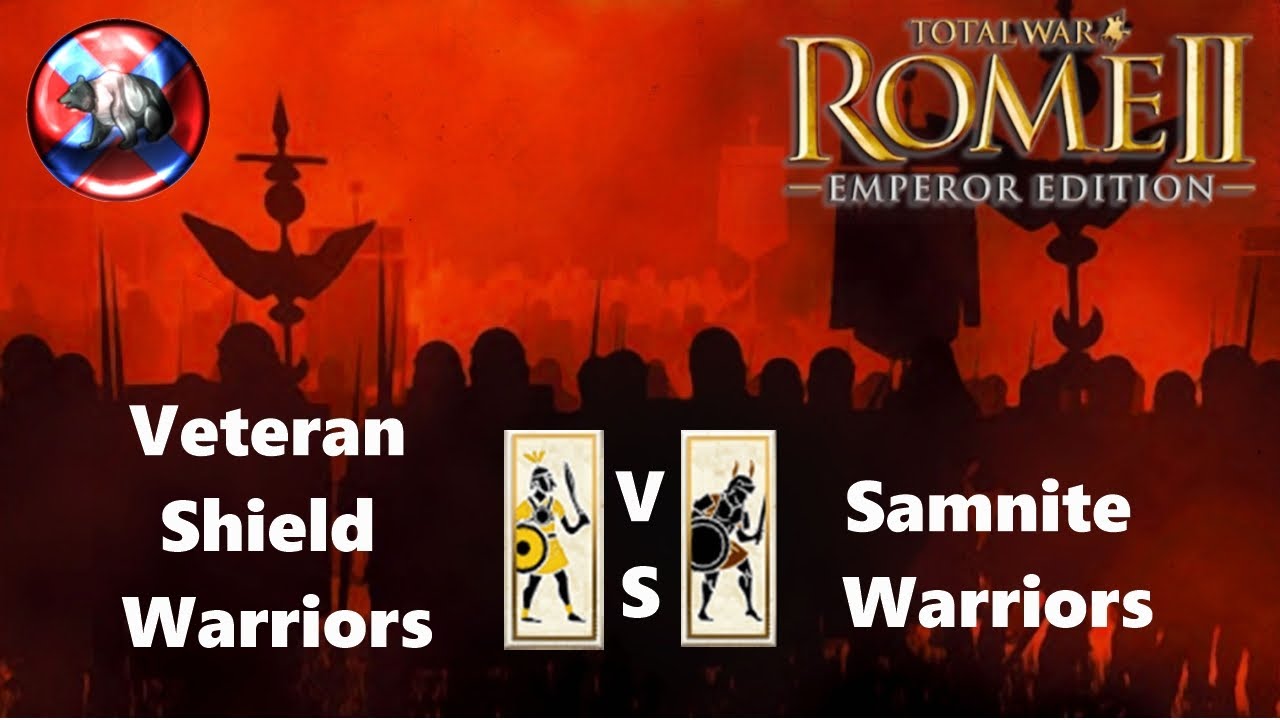 Total War Rome 2 Veteran Shield Warriors VS Samnite Warriors