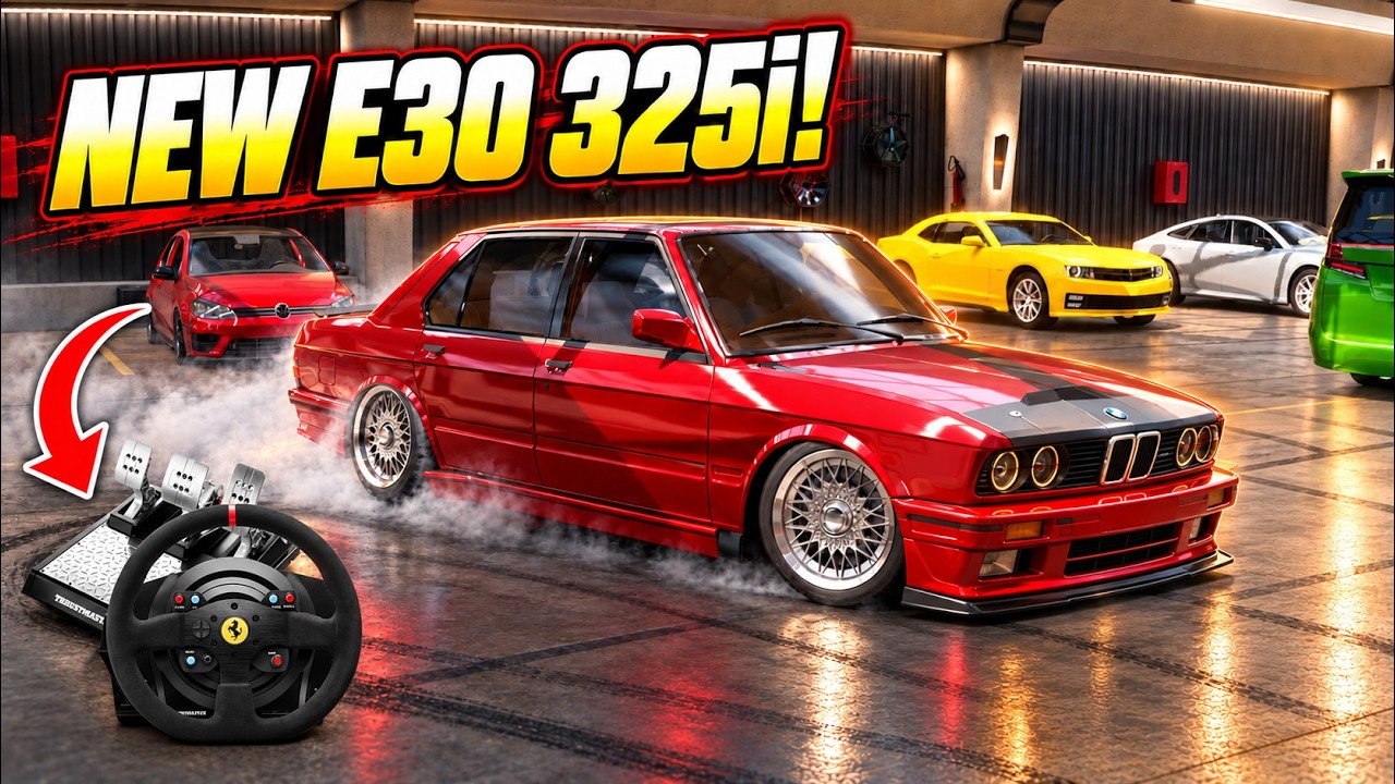 Дрифчу на своем новом BMW E30 325i в CPM 2 на ПК 🇿🇦🔥