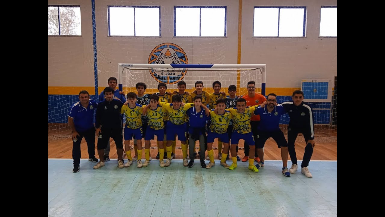 CS São João 3-5 ADCR Caxinas e Poça da Barca (Iniciados, Camp. Nacional FPF)