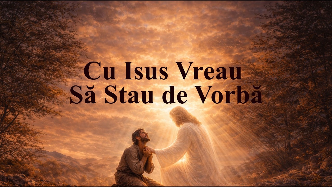 Cu Isus Vreau Să Stau de Vorbă - Cântec Divin