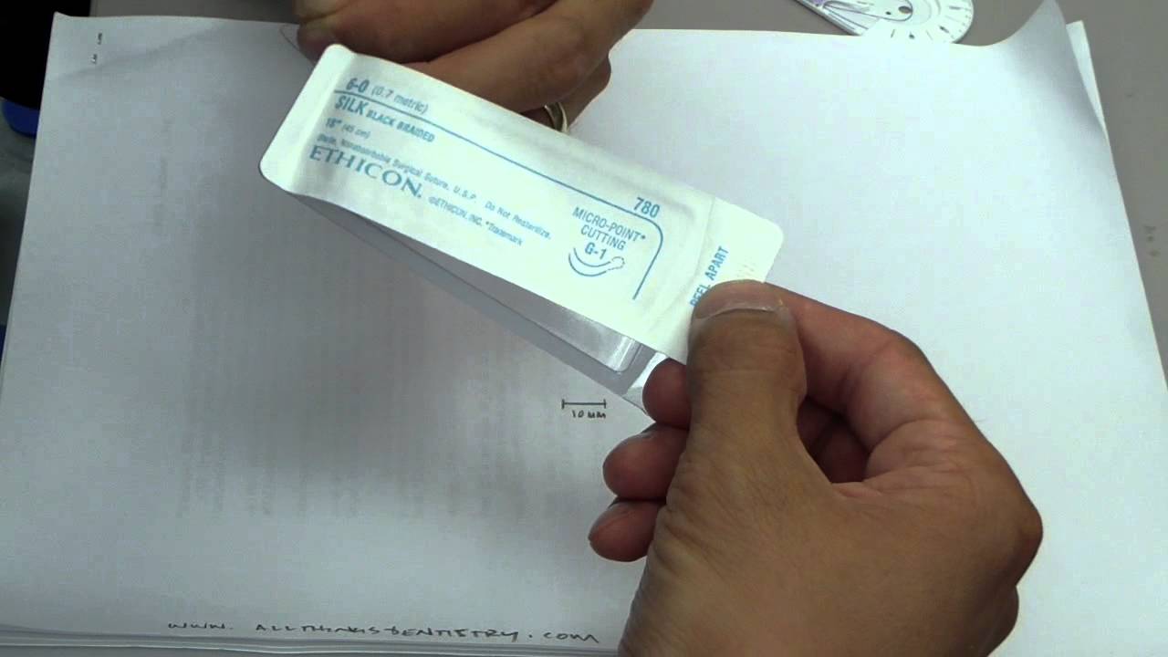 Dental Sutures - which one to choose?