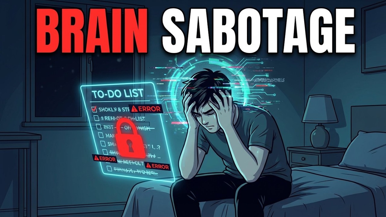 Brain Sabotage: Why You Can&rsquo;t Start Tasks (The Psychology Nobody Explains)