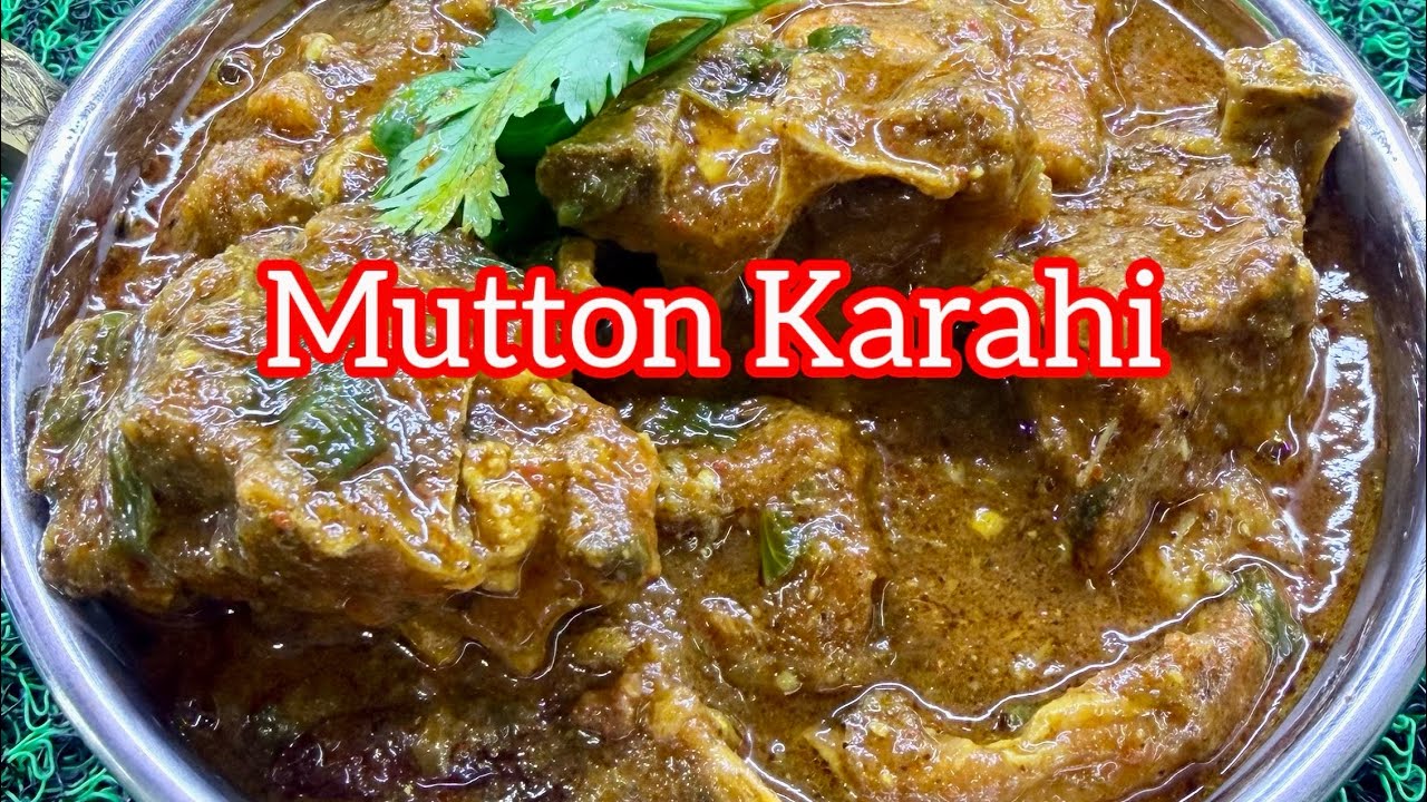 Mutton Masala Karahi Recipe | Mutton Karahi Recipe | Village style Meat Recipe | Must try Non Veg❤️