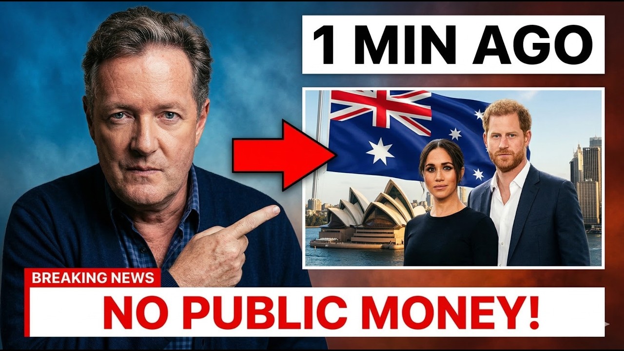 1 MINUTE AGO: Australia Petition Targets Harry & Meghan Visit Funding