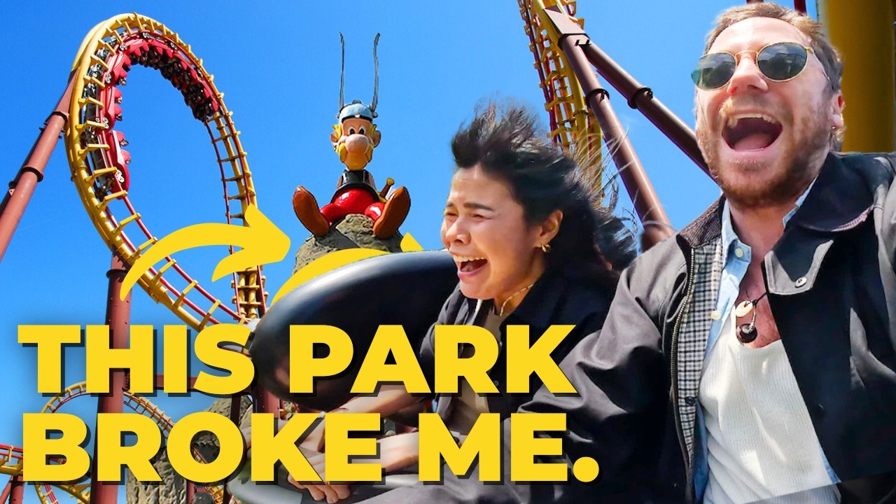 France's BEST theme park? Trying EVERY roller coaster at Parc Ast&eacute;rix!