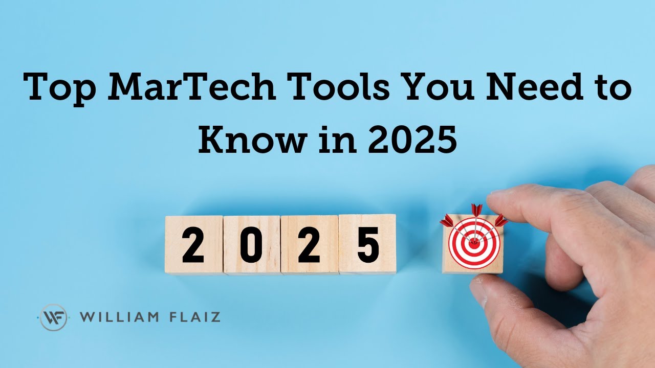 Top MarTech Tools for 2025:  AI, Automation & Data-Driven Growth