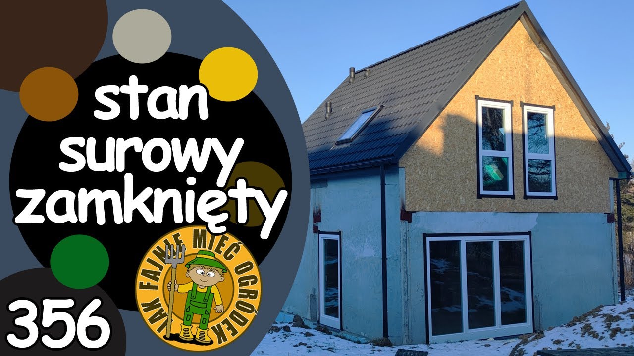 #356 SSZ czyli stan surowy zamknięty - montaż stolarki - zrobione!