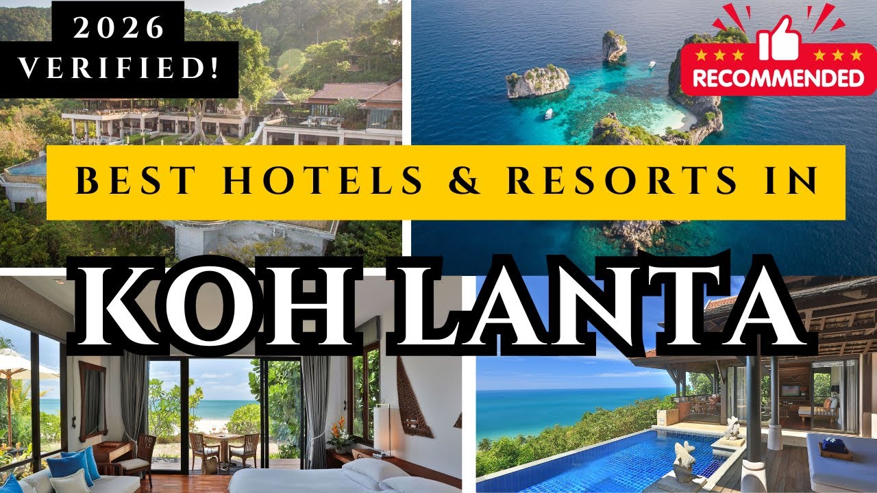 Top KOH LANTA Hotels & Resorts [LUXURY/MID-RANGE][RESEARCH-BASED]