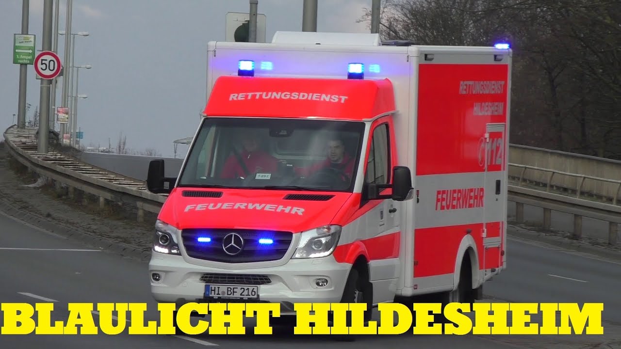 [BLAULICHT HILDESHEIM] SRTW BF + FEUERWEHR + POLIZEI UND VIELES MEHR
