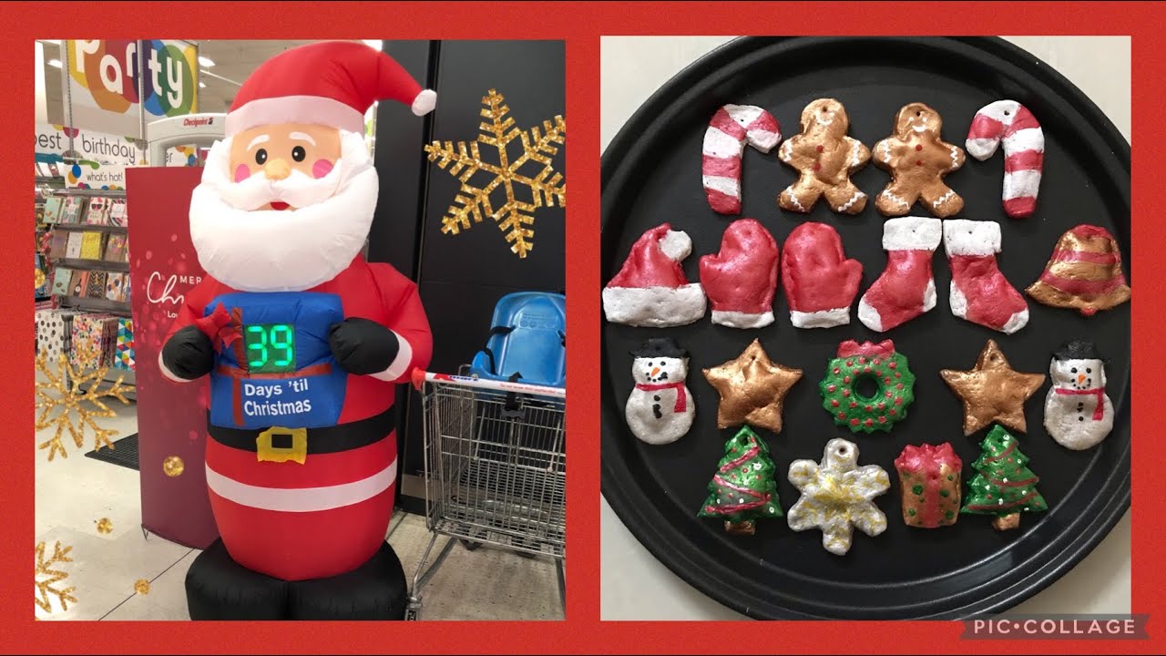 DIY Salt dough Christmas Ornaments | 39 days till Christmas