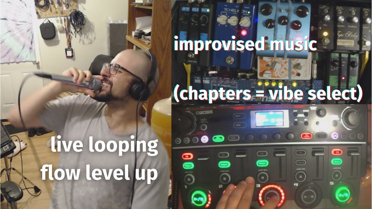 thisissami::raw 245 - #livelooping #flow #levelup // #improvisedmusic  (chapters = vibe select)