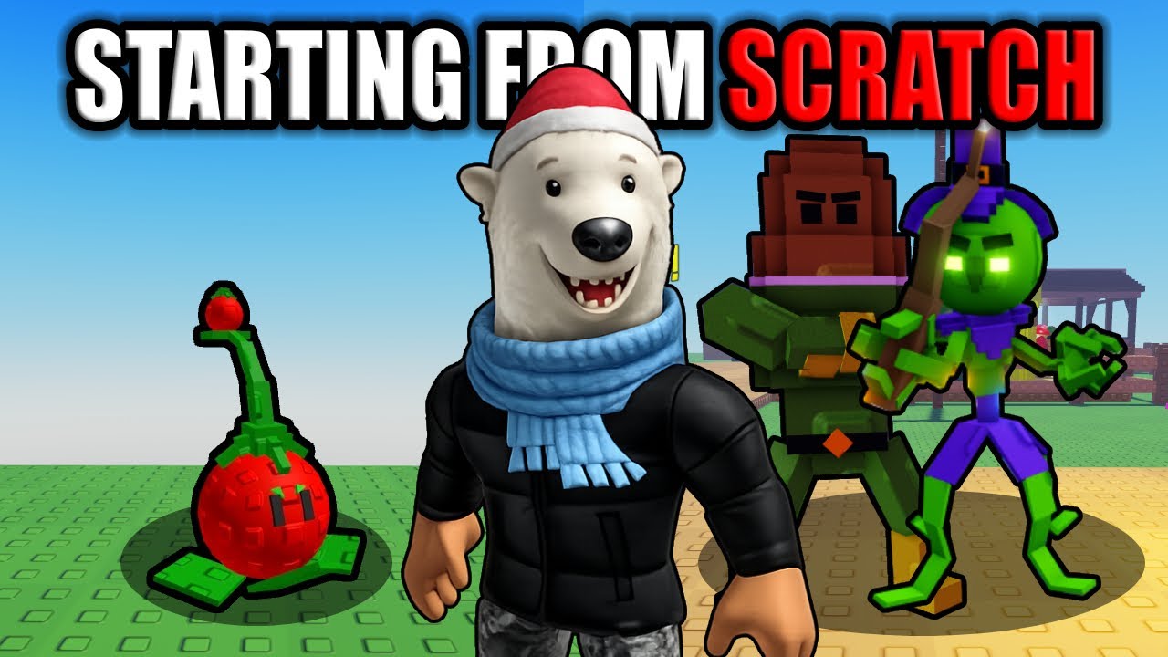 Starting Over POOR and Getting RICH in Garden Tower Defense...