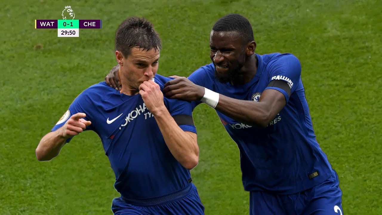 C&eacute;sar Azpilicueta All Goals for Chelsea ● With Commentary