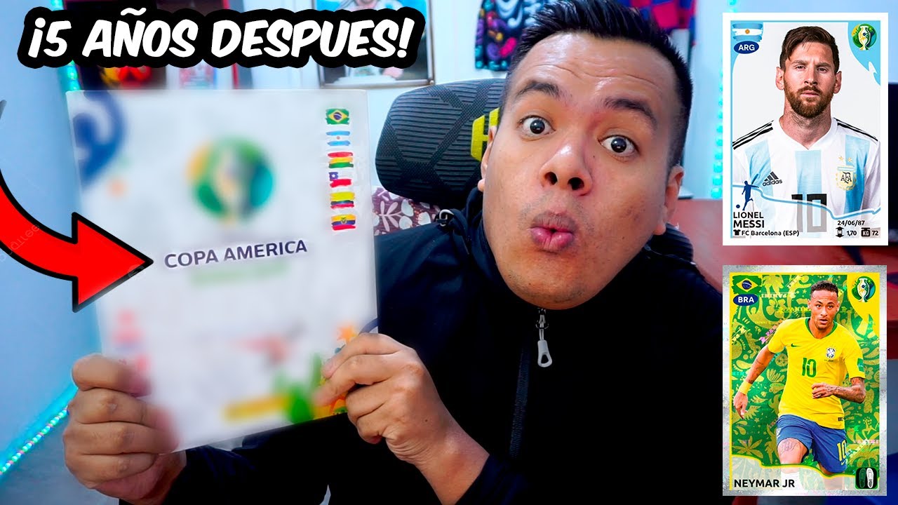 Completé este Álbum COPA AMERICA 5 Años Después