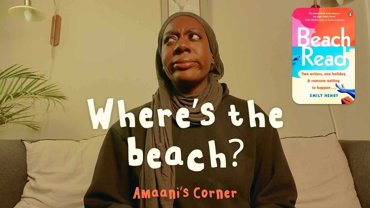 Is it really worth the hype? Beach Read 🏖️ by Emily Henry | Book review - Amaani's Corner