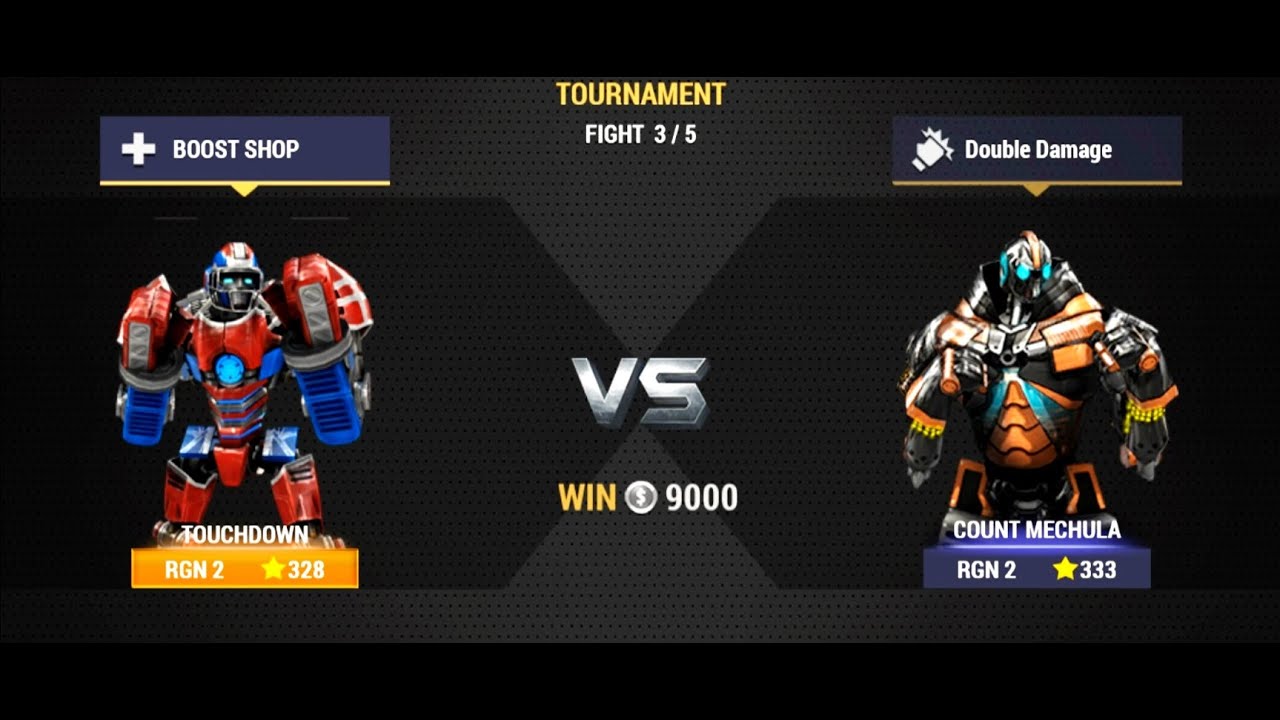 Real Steel Champions | TOURNAMENT | Touchdown VS Count Mechula NEW ROBOTS UPDATE (Живая Сталь)