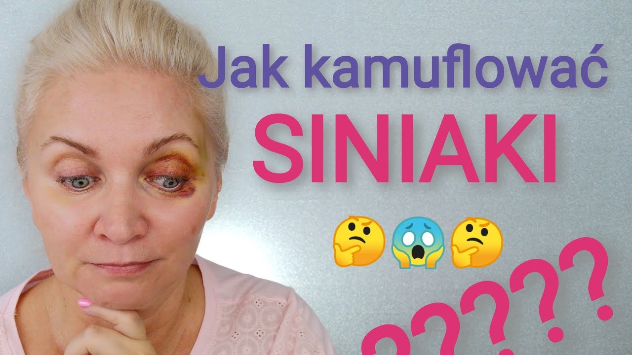 Miałam WYPADEK...:( Jak ukryć SINIAKI, Korekcja kolorystyczna cz1