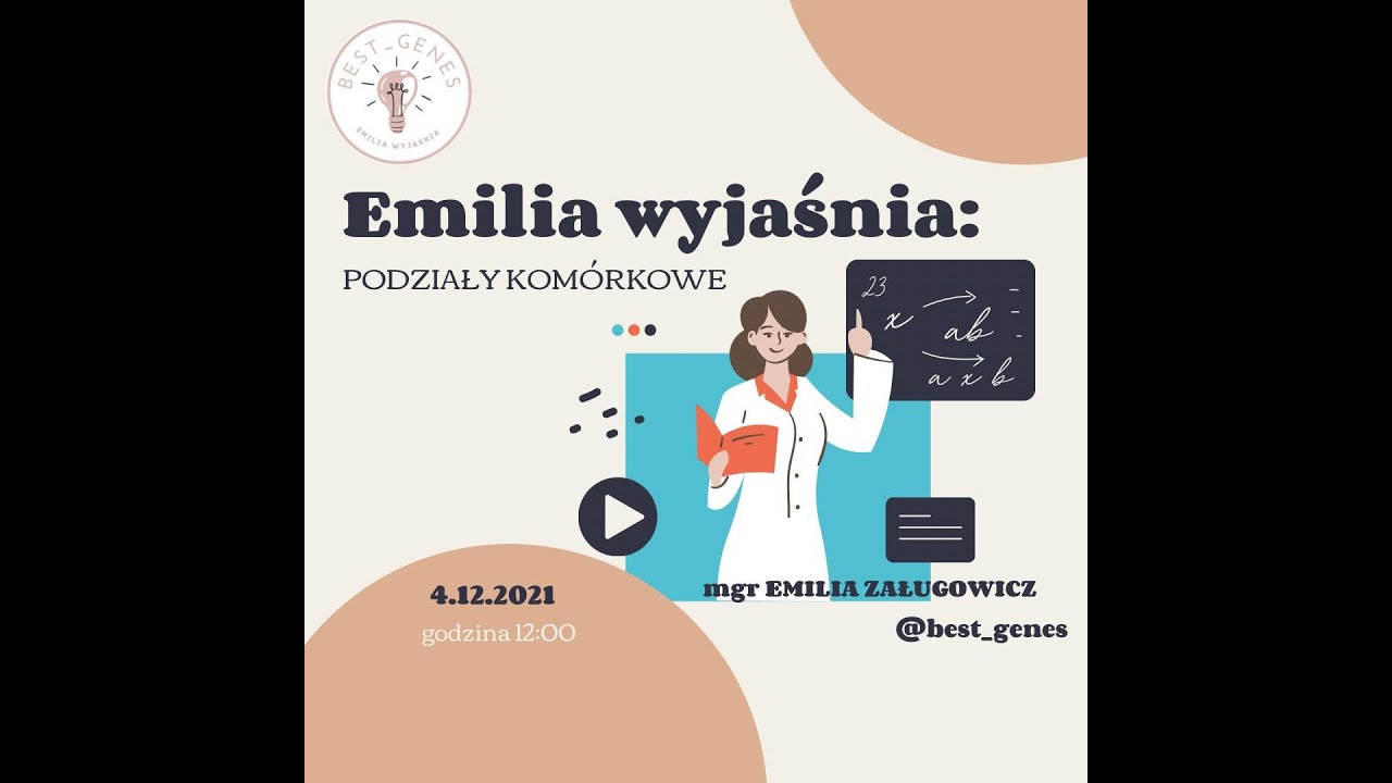 EMILIA WYJAŚNIA - podziały komórkowe