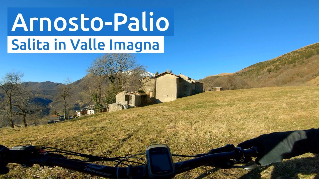 Valle Imagna: Salita Arnosto, Passo del Palio - MTB Bergamo