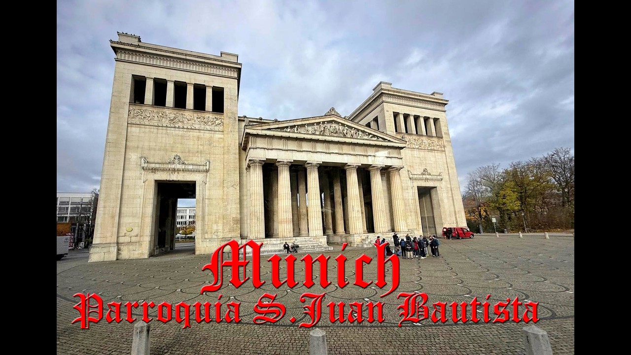 MUNICH panorámica y paseo por el centro en el viaje de la Parroquia de SAN JUAN BAUTISTA DE JADRAQUE