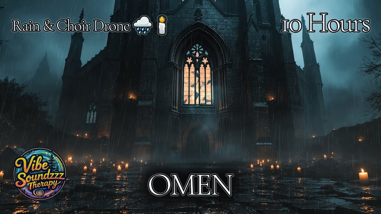 🌧 O M E N | Rain & Ethereal Choir Ambient Music for Meditation, Sleep & Reflection [4K | 10 Hours]