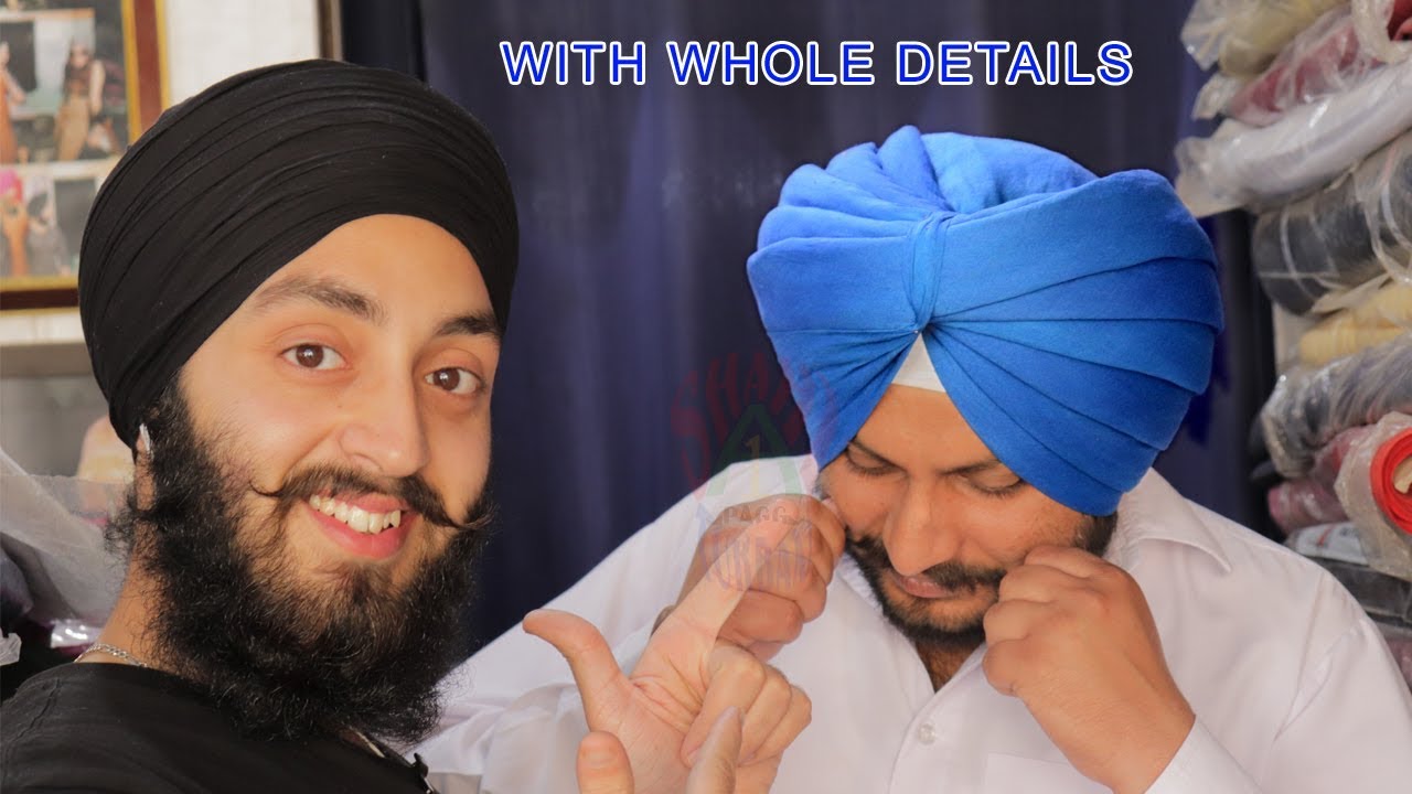 PATIALA SHAHI PAGG | With Whole Detail | 6 Larr