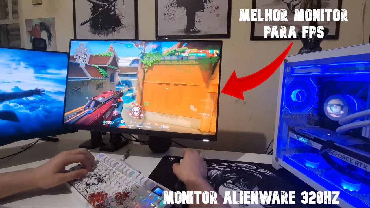 Unboxing Monitor  Alienware 320Hz - Aw2525hm (Melhor monitor para FPS!)