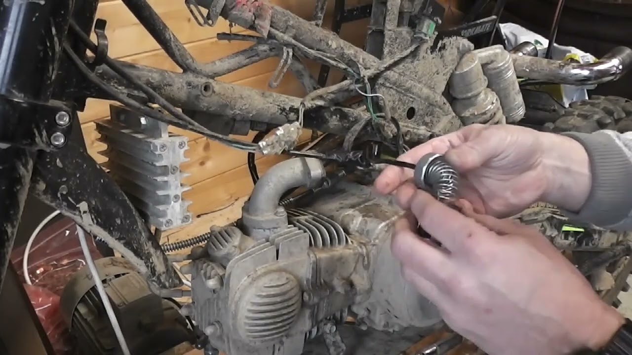 Pit-bike Carb slide and needle assembly