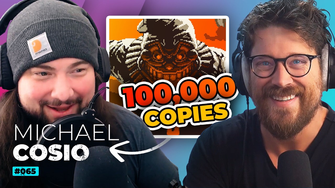 How He Sold 100,000 Copies of His Games&hellip; Completely Alone (w/ Michael Cosio) &mdash; Ep 65